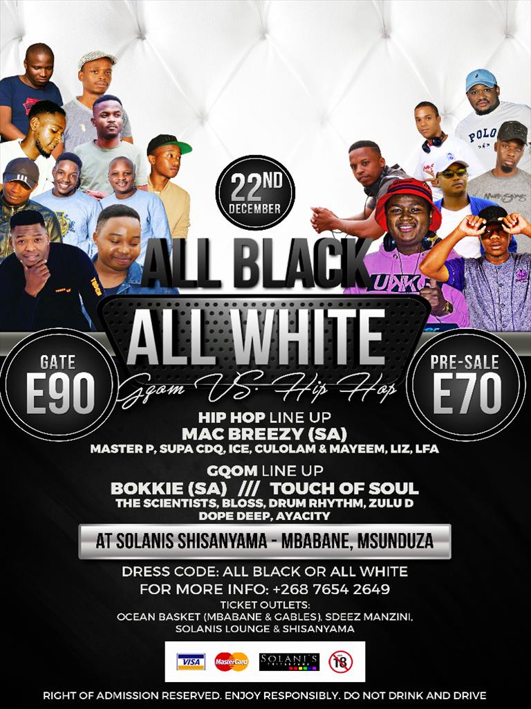 All Black All White - Gqom Vs HipHop Pic